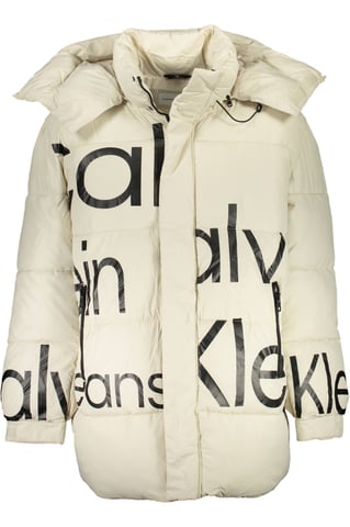 Calvin Klein Heren Beige Polyester Jas