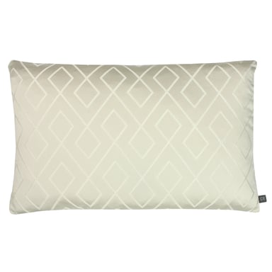 Prestigious Textiles Pivot Geometrisch Jacquard Kussen met Veertjes