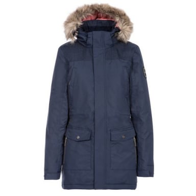 Trespass - Dames Rosario Waterdichte Jas (Navy)