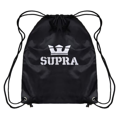 Supra Logo Zwart Nylon Tas