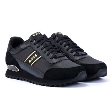 Boss Parkour Runn Heren Zwart/Goud Trainers