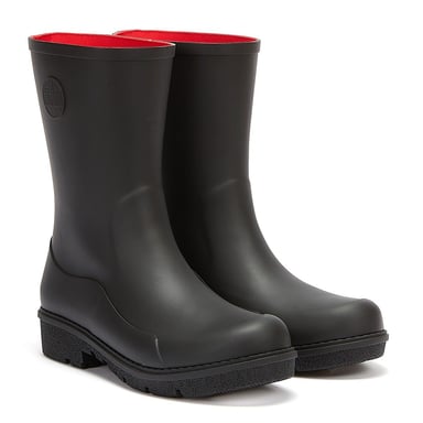 FitFlop Wonderwelly Korte Dames Zwarte Laarzen