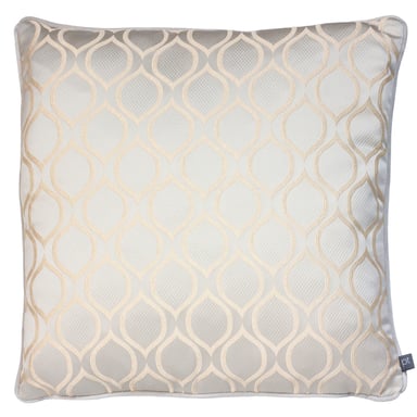 Solitaire Embroidered Feather Filled Cushion