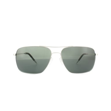 Oliver Peoples Zonnebril Clifton 1150 5036/P2 Zilver Midnight Express VFX Gepolariseerd