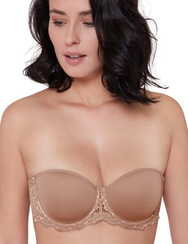 12A300 Simone Perele Caresse Strapless Bandeau Bra