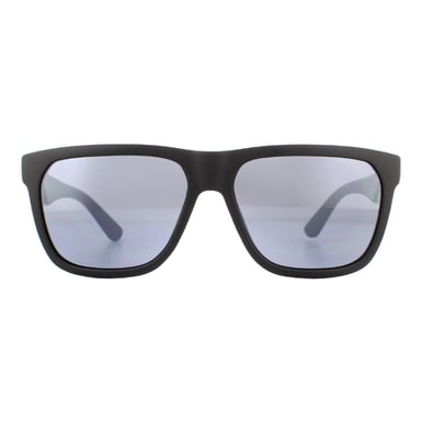 Lacoste zonnebril L732S 002 Mat zwart en wit grijs