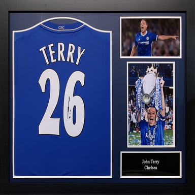 Accessoires All Star Signings meerkleurig door John Terry gesigneerd shirt