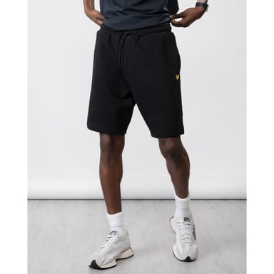 Lyle & Scott Sweatshort in zwart