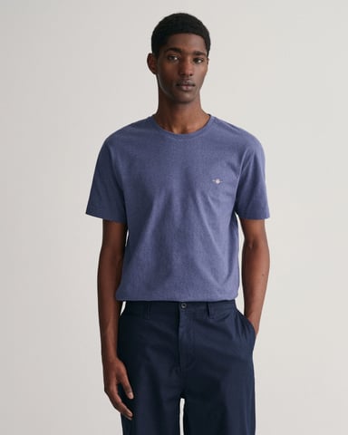 GANT Heren Regular Fit Korte Mouw T-shirt Shield Logo