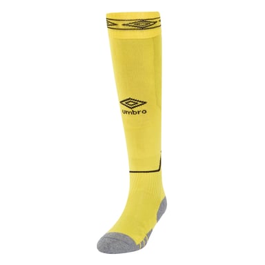 Umbro Diamanten voetbalsokken voor kinderen (Geel/zwart)
