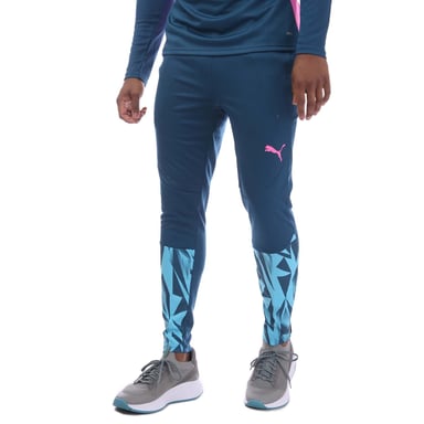 Heren Puma IndividualFINAL Trainingsbroek in Blauw