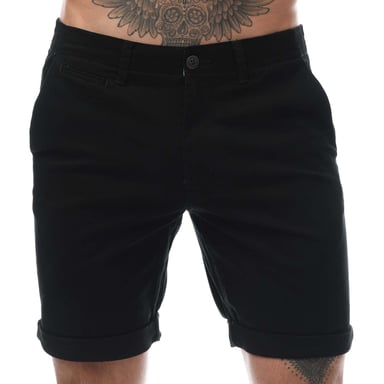 Heren Jack and Jones Fred Chino Shorts in Zwart