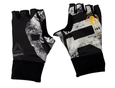 Reebok Spartan Race Vingerloze Running Unisex Gym Handschoenen Zwart BK2524