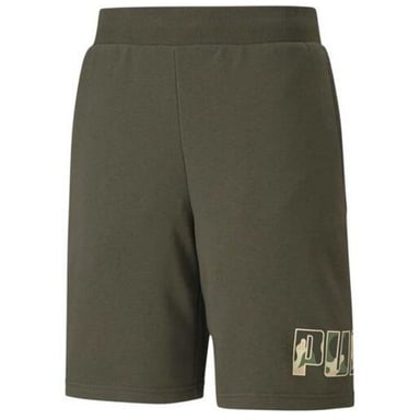 Puma Stretch Waist Bottoms Khaki Heren Revel Camo 9" Korte Broek 582790 80
