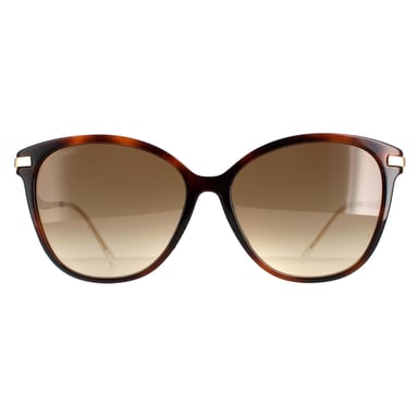 Jimmy Choo Cateye dames glitter havana bruine gradiënt peg/f/s