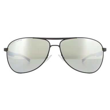 Hugo Boss Zonnenbril Boss 1199/N/S 003/T4 Mat Black Silver Mirror