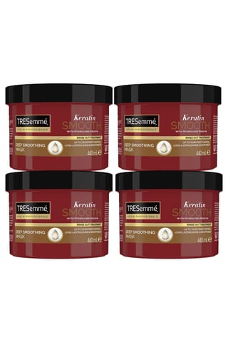 Keratin Smooth 'Mask' Deep Smoothing, 4x of 440ml