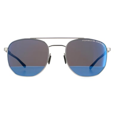 Porsche Design Zonnebril P8695 D Palladium Sterke donkerblauwe spiegel