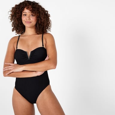 Firetrap Womens V Neck Swimsuit
