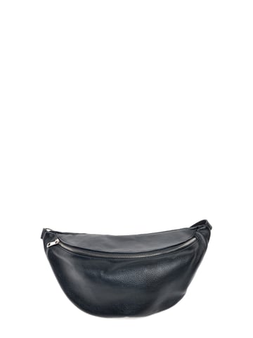 Isabella Rhea SS22 IR 1771T Zwart Rundleer Tas