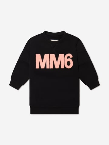 MM6 Maison Margiela Kids Logo Sweater Dress