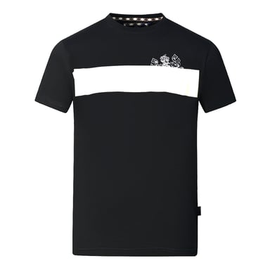 Aquascutum Block Aldis Logo Black T-Shirt