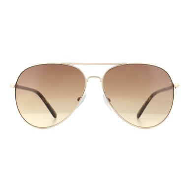 Calvin Klein Zonnebril CK19314S 717 Goud Schildpad Bruin Verloop