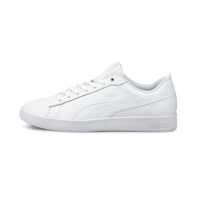 PUMA Womens Smash v2 Leather Trainers Sports Shoes