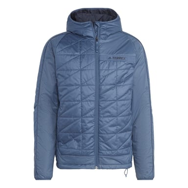 Heren adidas Terrex Multi Geïsoleerde Hooded Jacket in Blauw