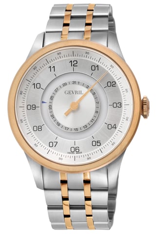 Gevril Jones St. 2103 Swiss Automatic Sellita SW200 Watch