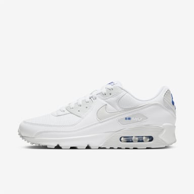 Nike Air Max 90 Heren in Wit/Photon Dust/Game Royal