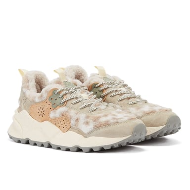 Flower Mountain Kotetsu Damestrainers Luipaard/Grijs