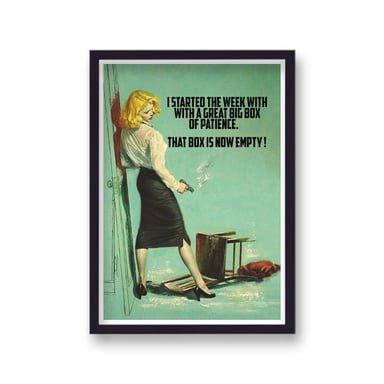 Pulp Friction I Started The Week With A Big Box Of Patience Green