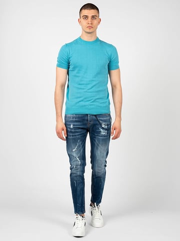 Xagon Man T-Shirt Mannen blauw