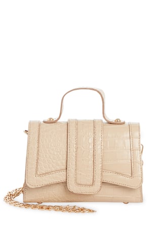 Beige crossbodytas