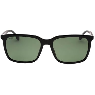 Hugo Boss groene gepolariseerde lens zwarte zonnebril