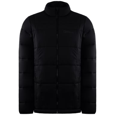Jack Wolfskin Bergland heren zwart gewatteerd jack