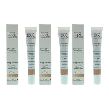Philosophy 24-Hour Waterproof Full Coverage Concealer 10ml - 6.5 Tan x 3
