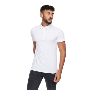 Crosshatch Heren Sullivan Polo Shirt (Wit)