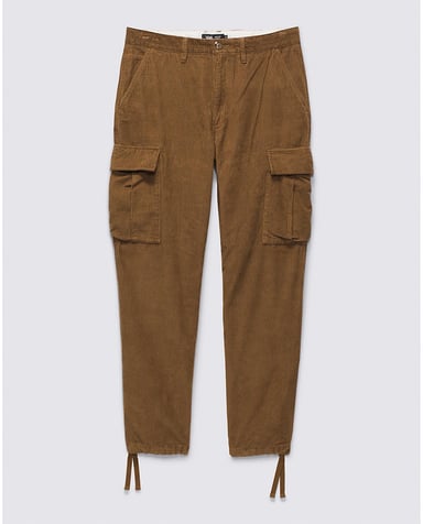 VANS Service Cargo Cord Loose Tapered Pants voor heren in Coffee Liqueur