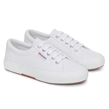 Superga Volwassen unisex 2750 Blocks Trainers (Wit)