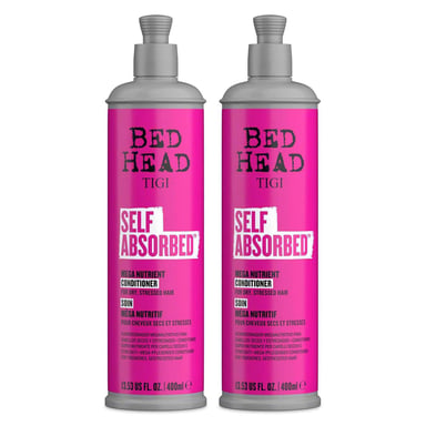 Tigi Self Absorbed Stressed Hair Conditioner 400ml 2pk
