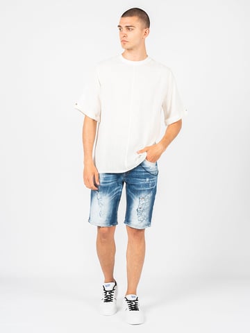 Xagon Man T-Shirt Over Mannen romig