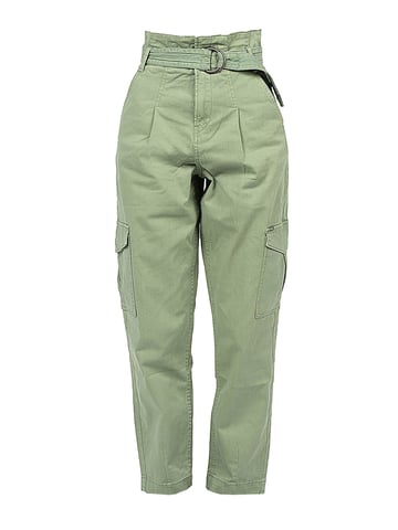 Pepe Jeans broek Aspen Vrouw groen