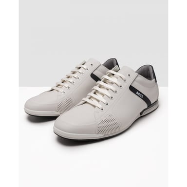 Men's Boss Saturn Low Trainers in White