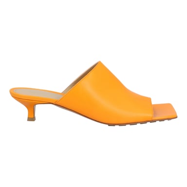 Bottega Veneta Stretch Mule orange