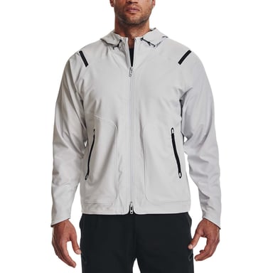 Heren Under Armour Unstoppable Jacket in Grijs