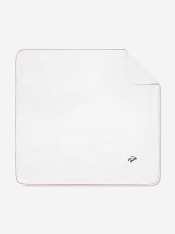 Magnolia Baby Baby Boys Grand Prix Receiving Blanket in White