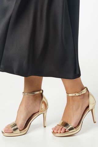 Wide Fit Talia Platform Heeled Sandals