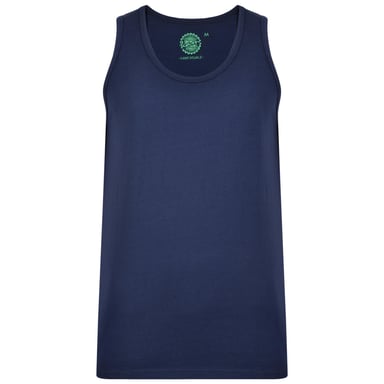 Plus Size Mens Classic Vest Kam Sleeveless Crew Neck